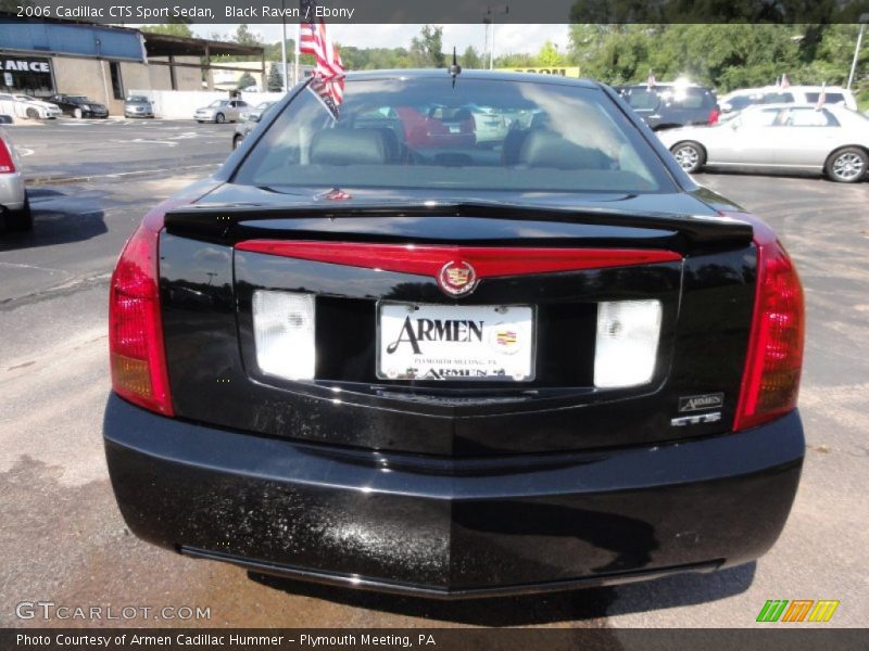 Black Raven / Ebony 2006 Cadillac CTS Sport Sedan