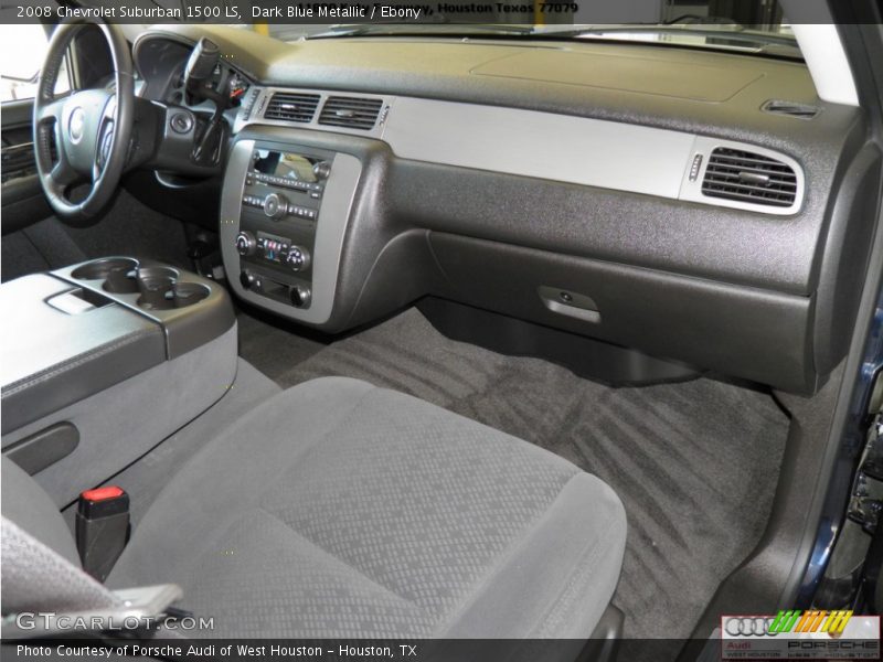 Dark Blue Metallic / Ebony 2008 Chevrolet Suburban 1500 LS