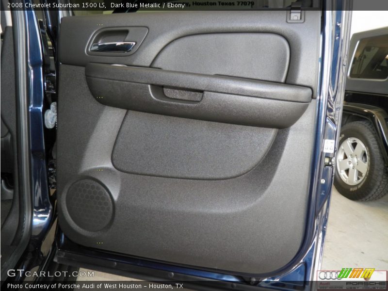 Dark Blue Metallic / Ebony 2008 Chevrolet Suburban 1500 LS