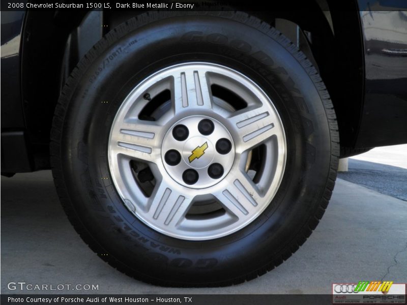 Dark Blue Metallic / Ebony 2008 Chevrolet Suburban 1500 LS