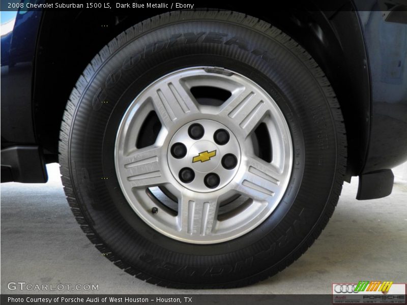 Dark Blue Metallic / Ebony 2008 Chevrolet Suburban 1500 LS