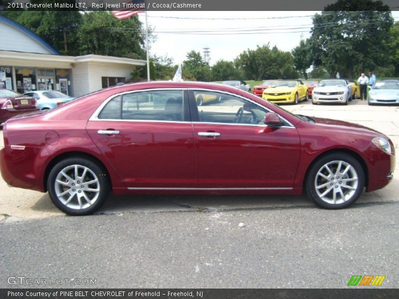 Red Jewel Tintcoat / Cocoa/Cashmere 2011 Chevrolet Malibu LTZ