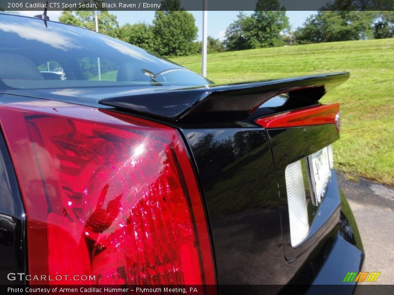 Black Raven / Ebony 2006 Cadillac CTS Sport Sedan