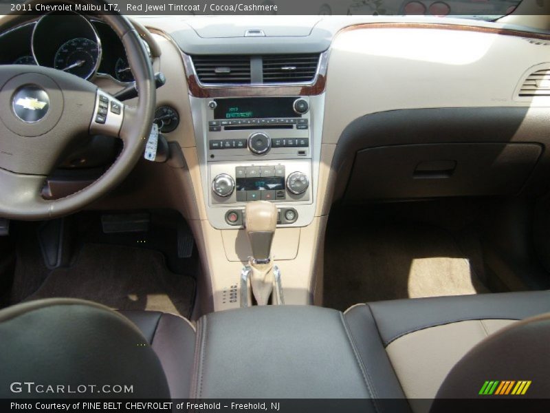 Red Jewel Tintcoat / Cocoa/Cashmere 2011 Chevrolet Malibu LTZ