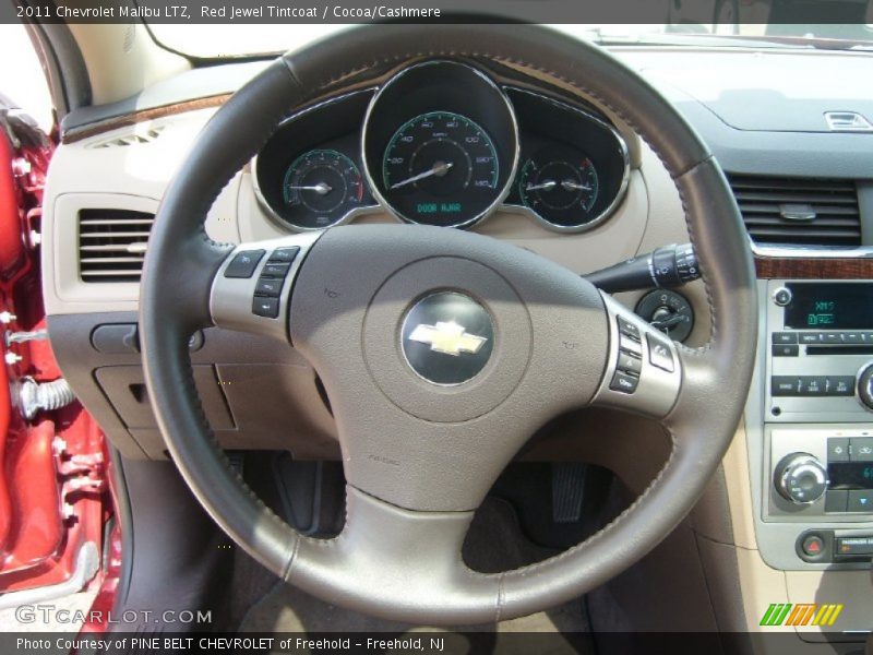 Red Jewel Tintcoat / Cocoa/Cashmere 2011 Chevrolet Malibu LTZ