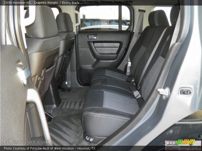 Graphite Metallic / Ebony Black 2008 Hummer H3