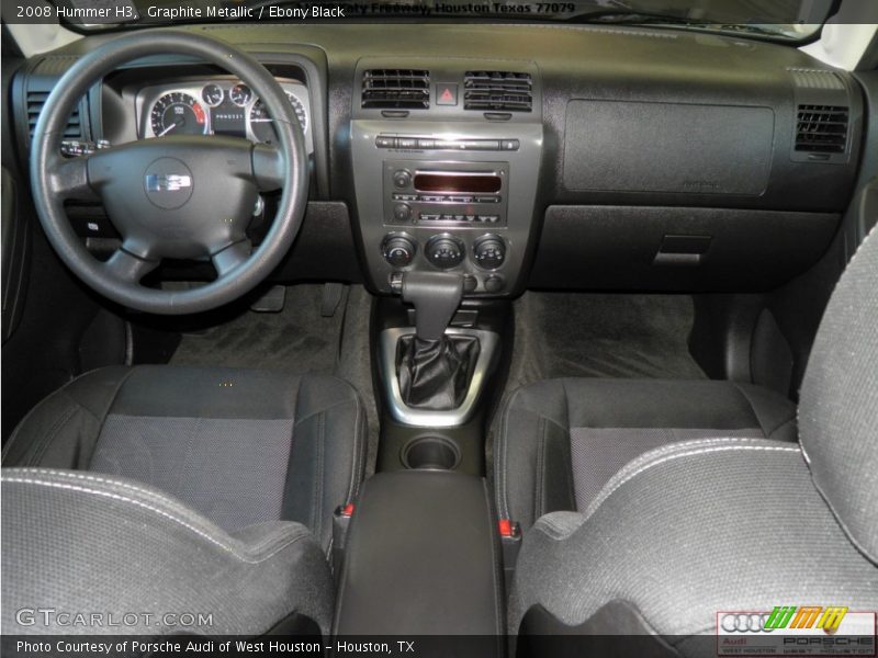 Graphite Metallic / Ebony Black 2008 Hummer H3