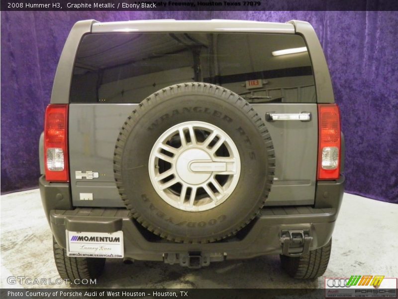 Graphite Metallic / Ebony Black 2008 Hummer H3