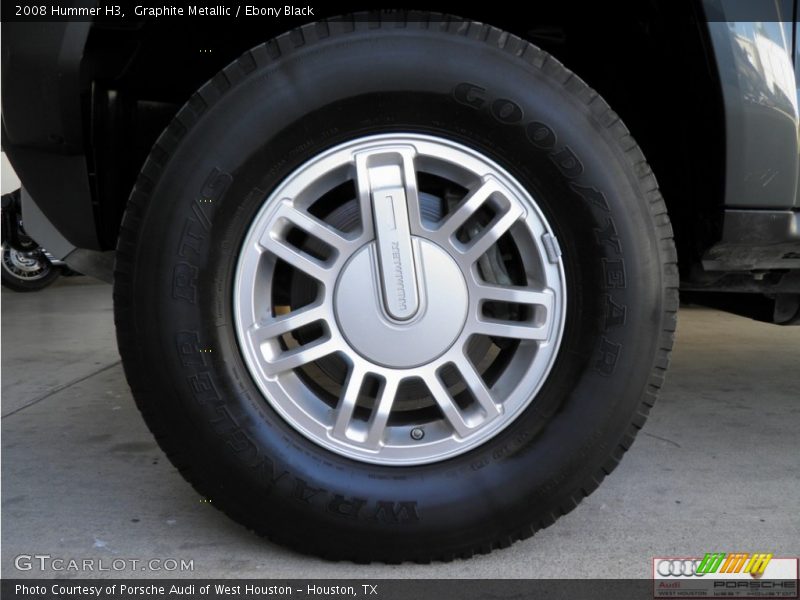 Graphite Metallic / Ebony Black 2008 Hummer H3