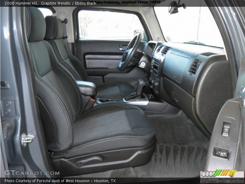 Graphite Metallic / Ebony Black 2008 Hummer H3
