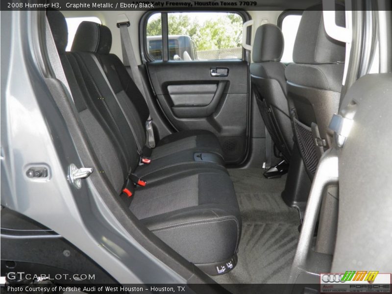 Graphite Metallic / Ebony Black 2008 Hummer H3