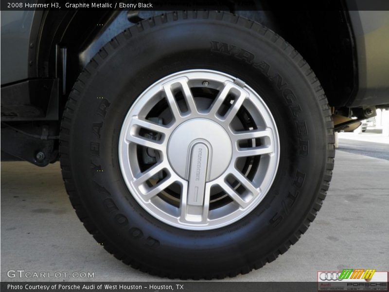 Graphite Metallic / Ebony Black 2008 Hummer H3