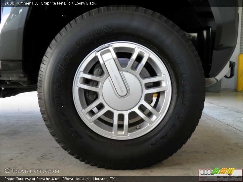 Graphite Metallic / Ebony Black 2008 Hummer H3