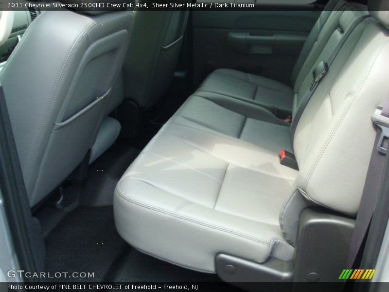 Sheer Silver Metallic / Dark Titanium 2011 Chevrolet Silverado 2500HD Crew Cab 4x4