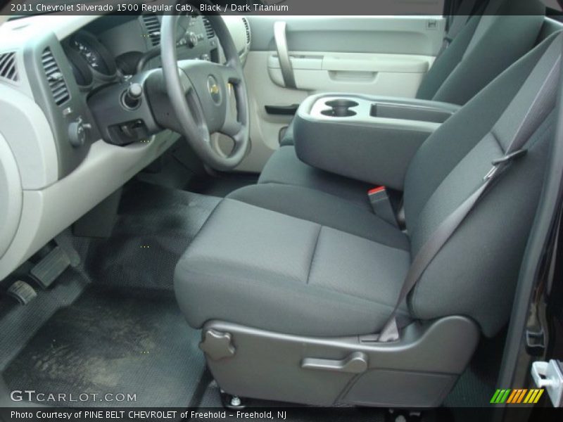 Black / Dark Titanium 2011 Chevrolet Silverado 1500 Regular Cab