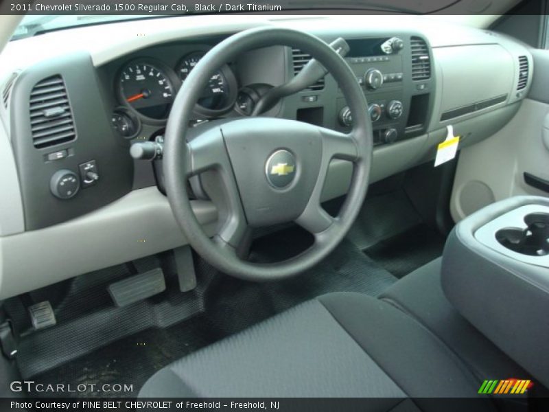 Black / Dark Titanium 2011 Chevrolet Silverado 1500 Regular Cab