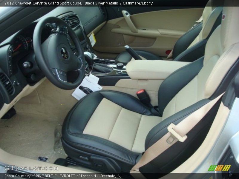  2012 Corvette Grand Sport Coupe Cashmere/Ebony Interior