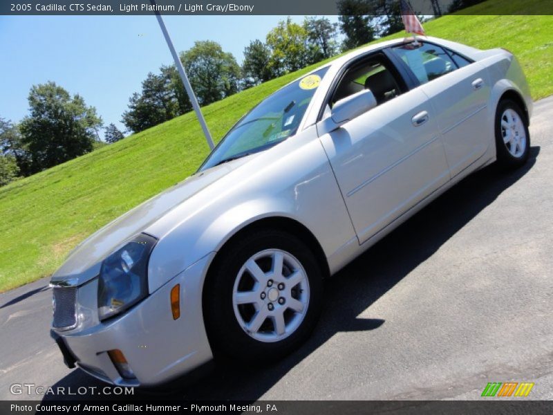 Light Platinum / Light Gray/Ebony 2005 Cadillac CTS Sedan