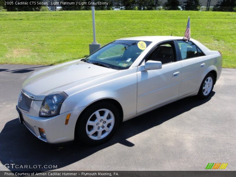 Light Platinum / Light Gray/Ebony 2005 Cadillac CTS Sedan