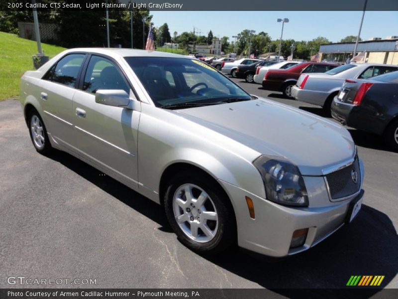 Light Platinum / Light Gray/Ebony 2005 Cadillac CTS Sedan