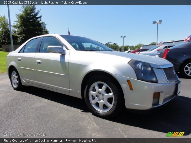Light Platinum / Light Gray/Ebony 2005 Cadillac CTS Sedan