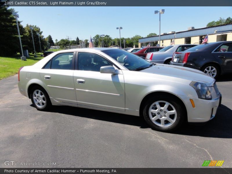 Light Platinum / Light Gray/Ebony 2005 Cadillac CTS Sedan