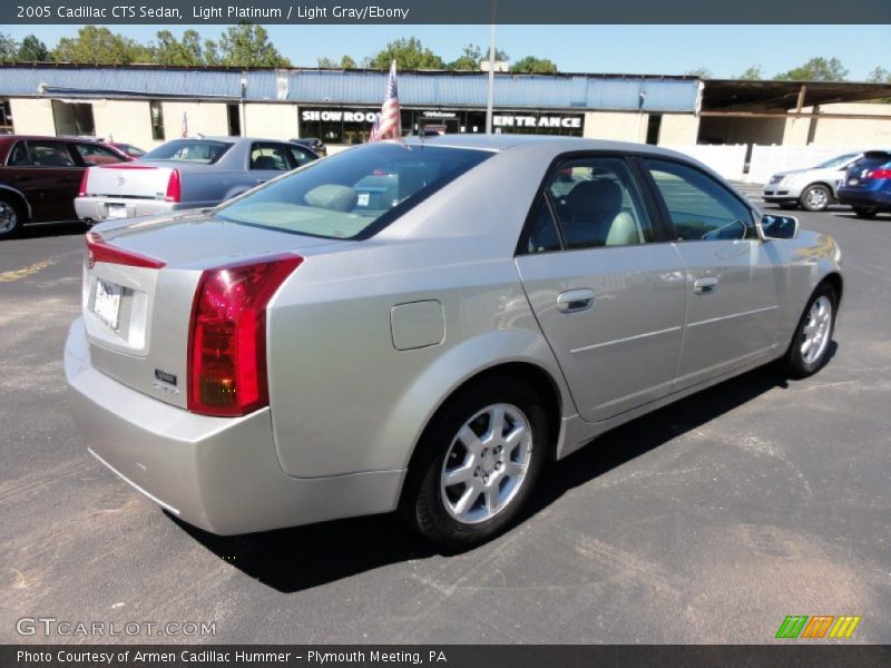 Light Platinum / Light Gray/Ebony 2005 Cadillac CTS Sedan
