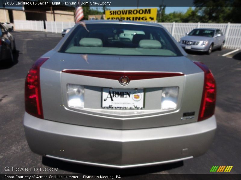 Light Platinum / Light Gray/Ebony 2005 Cadillac CTS Sedan