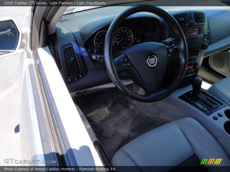 Light Platinum / Light Gray/Ebony 2005 Cadillac CTS Sedan