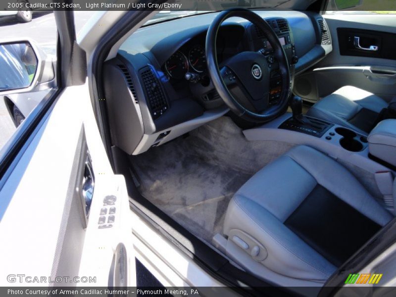 Light Platinum / Light Gray/Ebony 2005 Cadillac CTS Sedan