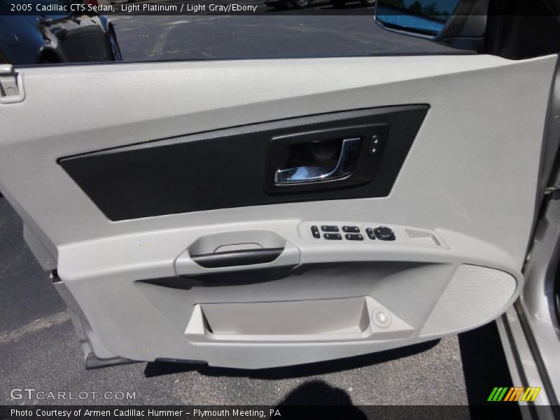 Light Platinum / Light Gray/Ebony 2005 Cadillac CTS Sedan