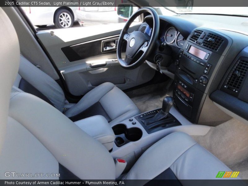 Light Platinum / Light Gray/Ebony 2005 Cadillac CTS Sedan