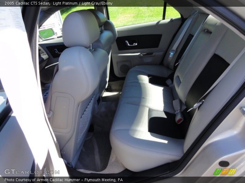 Light Platinum / Light Gray/Ebony 2005 Cadillac CTS Sedan