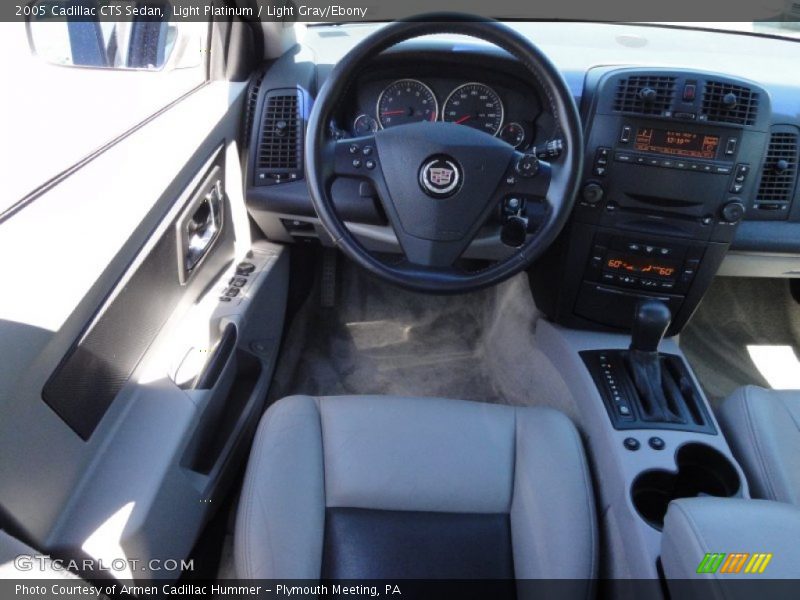 Light Platinum / Light Gray/Ebony 2005 Cadillac CTS Sedan
