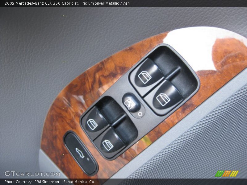 Iridium Silver Metallic / Ash 2009 Mercedes-Benz CLK 350 Cabriolet