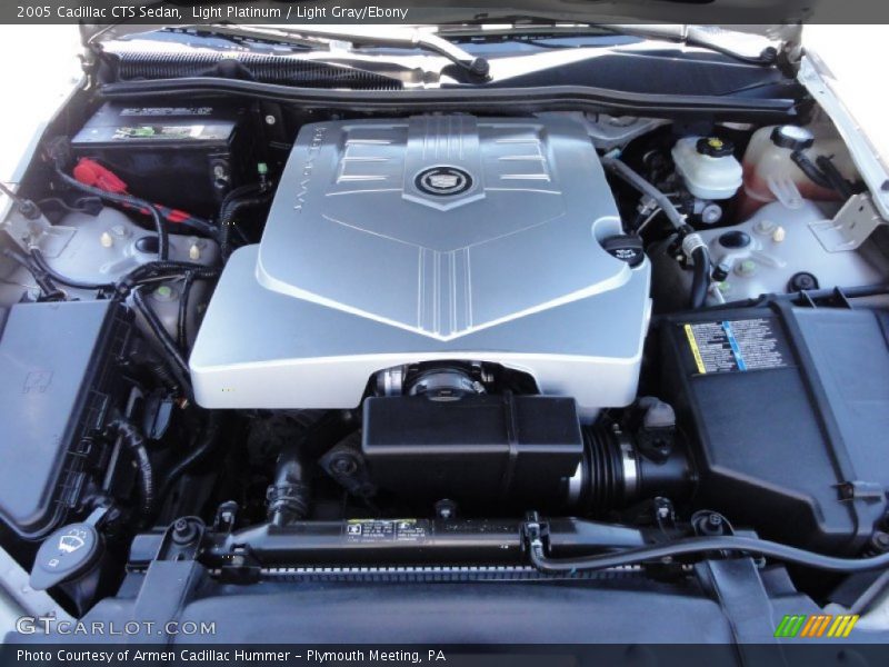 Light Platinum / Light Gray/Ebony 2005 Cadillac CTS Sedan