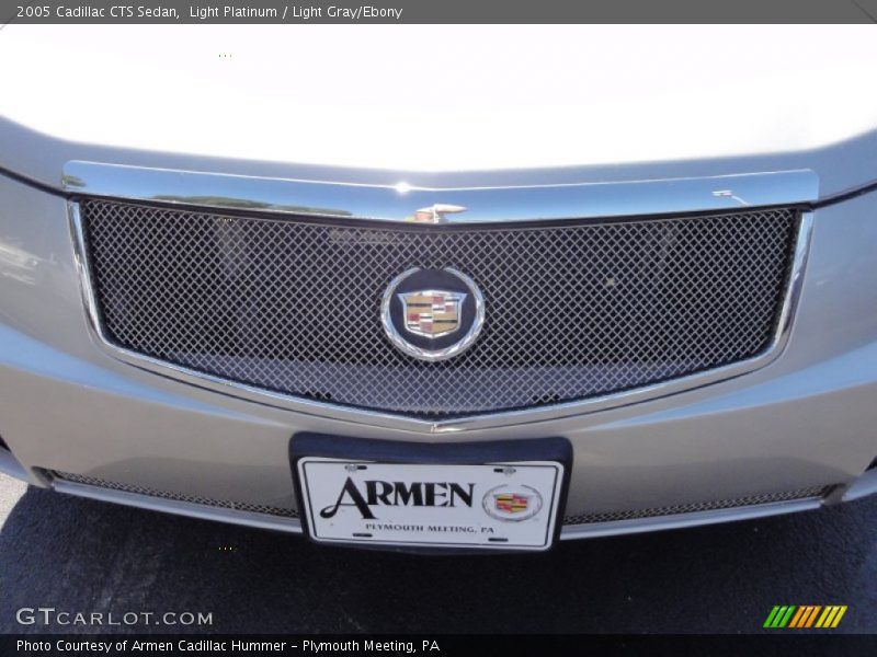 Light Platinum / Light Gray/Ebony 2005 Cadillac CTS Sedan