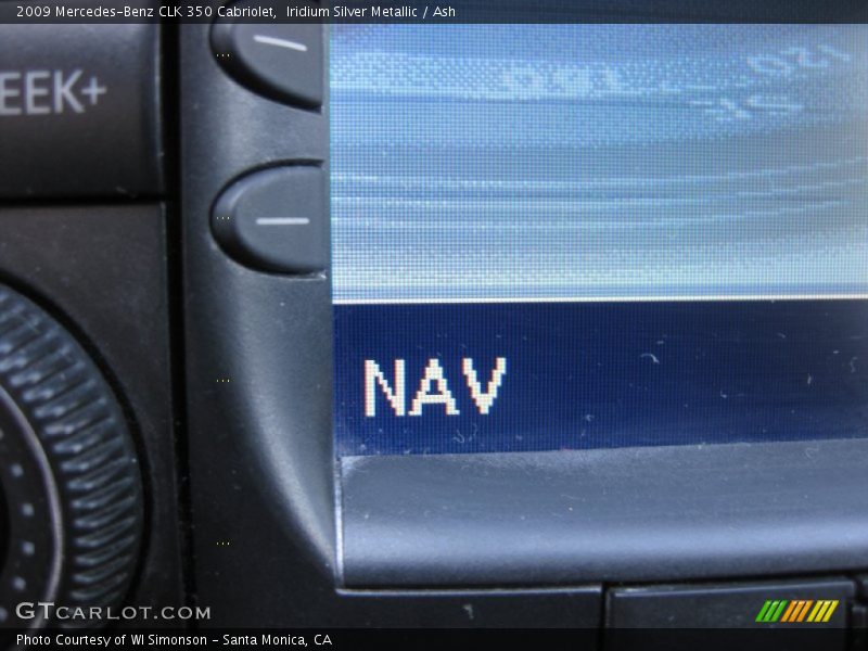 Iridium Silver Metallic / Ash 2009 Mercedes-Benz CLK 350 Cabriolet