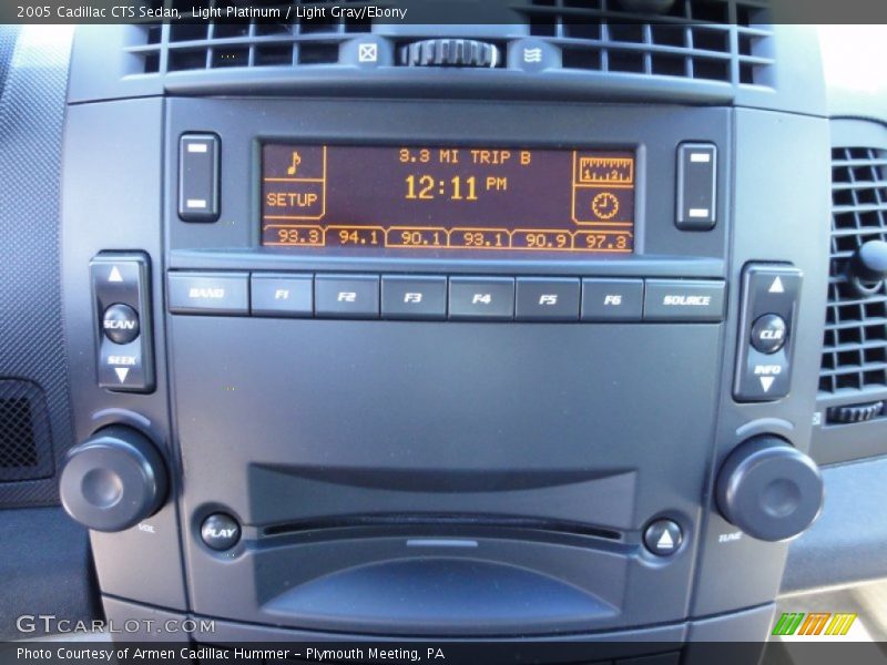 Light Platinum / Light Gray/Ebony 2005 Cadillac CTS Sedan