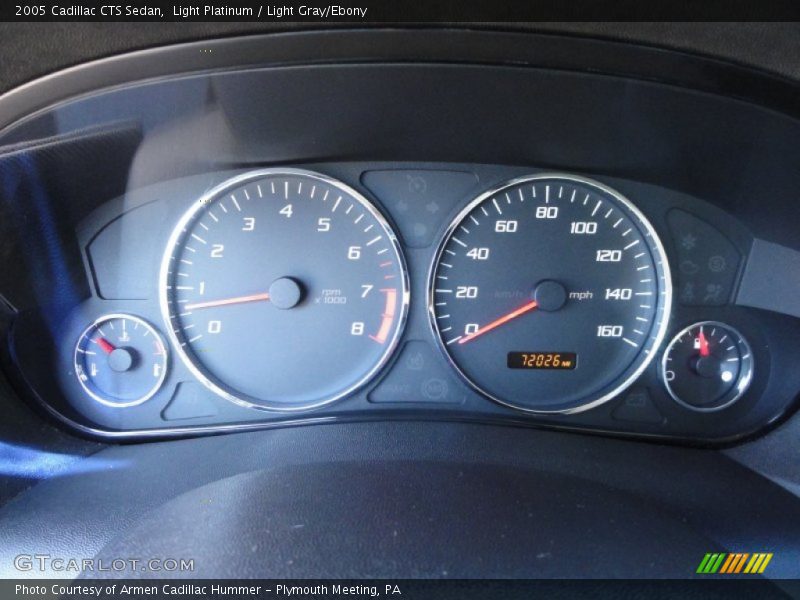 Light Platinum / Light Gray/Ebony 2005 Cadillac CTS Sedan