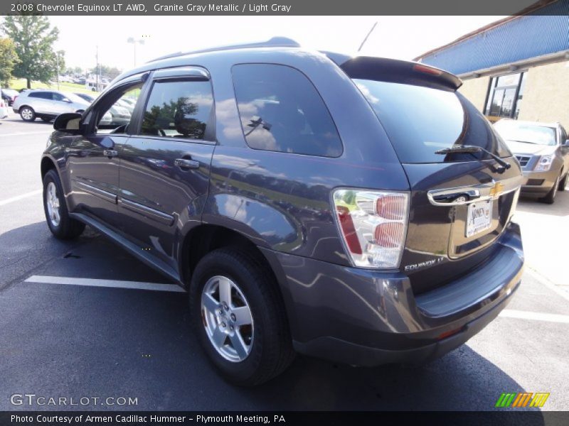 Granite Gray Metallic / Light Gray 2008 Chevrolet Equinox LT AWD