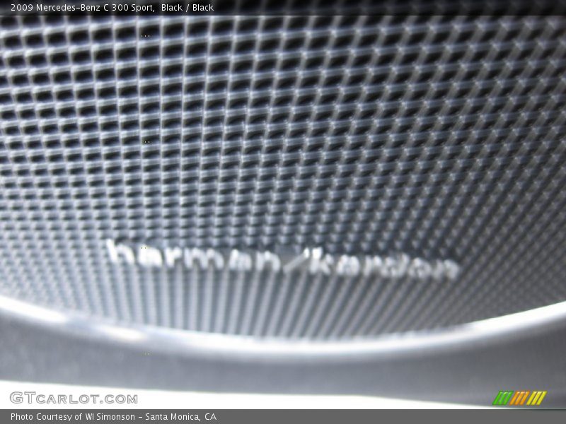 Black / Black 2009 Mercedes-Benz C 300 Sport