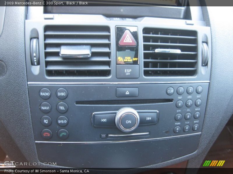 Black / Black 2009 Mercedes-Benz C 300 Sport