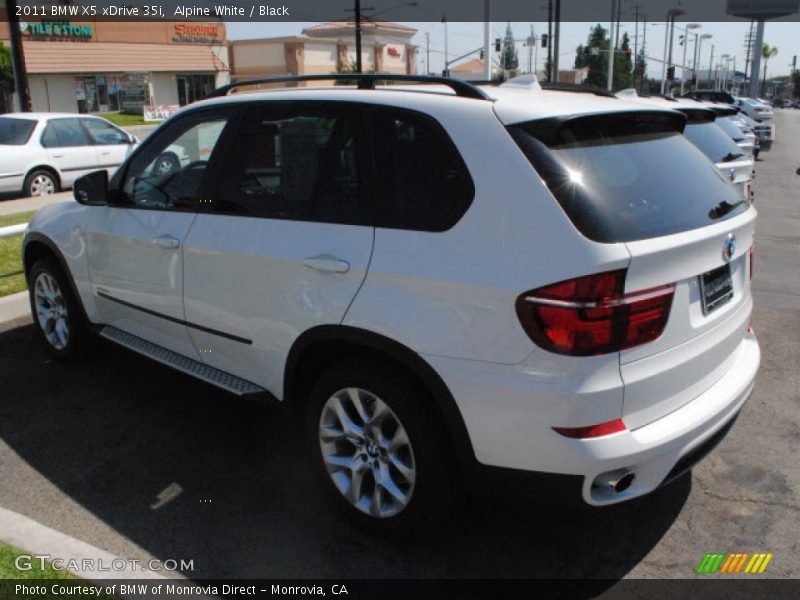 Alpine White / Black 2011 BMW X5 xDrive 35i