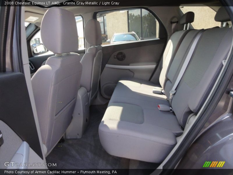 Granite Gray Metallic / Light Gray 2008 Chevrolet Equinox LT AWD