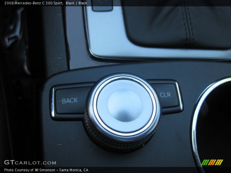 Black / Black 2009 Mercedes-Benz C 300 Sport