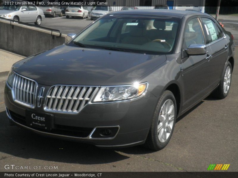 Sterling Gray Metallic / Light Camel 2012 Lincoln MKZ FWD