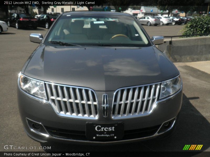 Sterling Gray Metallic / Light Camel 2012 Lincoln MKZ FWD