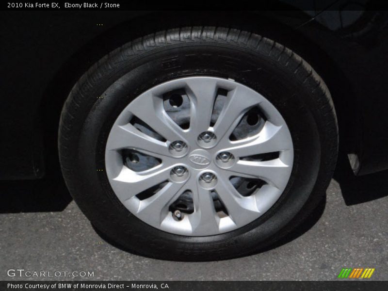 Ebony Black / Stone 2010 Kia Forte EX