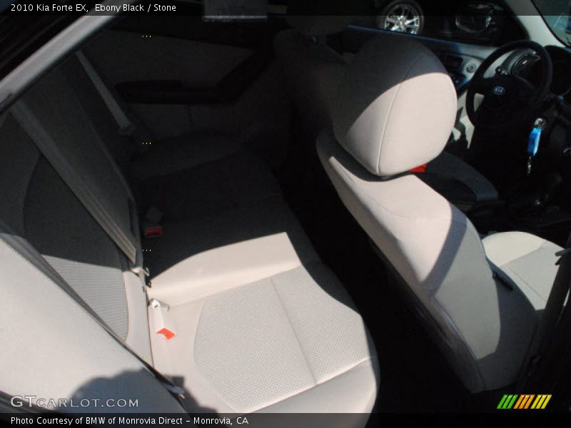 Ebony Black / Stone 2010 Kia Forte EX